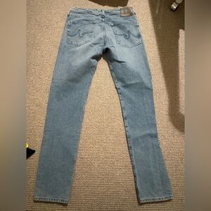 Adriano Goldschmidt Dylan Blue Straight Leg Denim Jeans